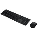 Conjunto De Teclado E Mouse Sem Fio Recarregável Profissional Lenovo - 4x31k03936