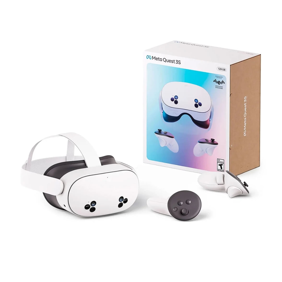 Meta Quest 3s 256gb A Nova Geração De Realidade Virtual Branco