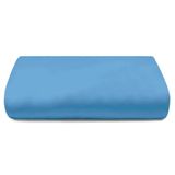 Lençol Avulso Buettner Queen Percal 150 Fios Casual Color Com Elástico Azul Mariner