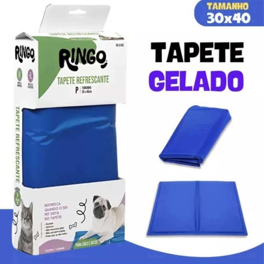 Tapete Colchonete Refrescante 30x40cm Para Pets Rg-0180 Ringo - imagem 4