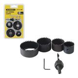 Jogo Kit Serra Copo Para Madeira, Gesso E Plástico 32 A 53mm