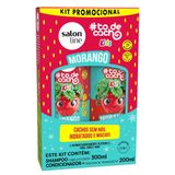 Kit Shampoo E Condicionador Salon Line #todecacho Kids Morango