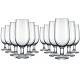 Taça Para Cerveja Floripa Vidro 300ml 12 Unidades - Nadir 7732