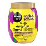 Creme 3 Em 1 Salon Line Cachos Dos Sonhos Multy Irresistível Uva 1kg