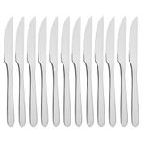 Kit 12 Facas De Mesa Churrasco Serrinha Tramontina Havaí Em Aço Inox