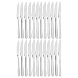 Kit 24 Facas De Mesa Churrasco Serra Tramontina Havaí Em Aço Inox
