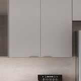 Armário 80cm 2 Portas Mdf Dobradiças Slow Motion Lumina Itatiaia Cinamomo/fendi