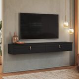 Rack Suspenso Pata Tvs Até 50 Polegadas Line Preto Ac