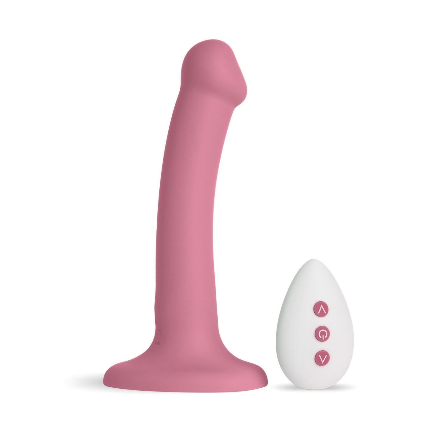 Dildo Com Ventosa E Vibrador Recarregvel Go Vibe Nina Rosa - Carrefour