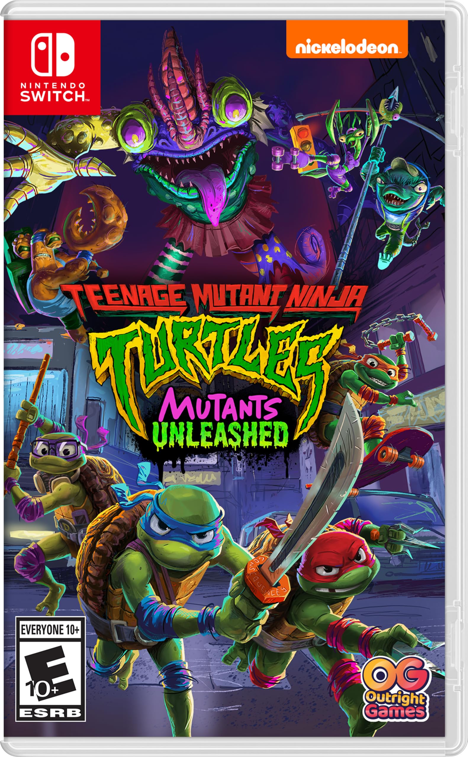 Jogos De Vídeo Outright Games Tmnt Mutants Unleashed Nintendo Switch