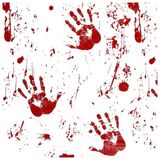 Toalha De Mesa Metalizado Sangue Halloween - 137cm X 183cm
