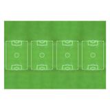 Toalha De Mesa Campo De Futebol - 137cm X 183cm