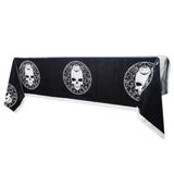 Toalha De Mesa Halloween Caveira - 1 Unidade