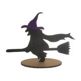 Decoração Halloween Bruxa Enfeite De Mesa