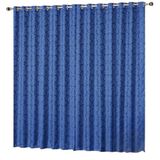 Cortina Jacquard 2,80x2,30 Para Varão Simples Avelã