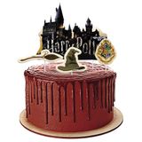 Topo De Bolo Harry Potter - 4 Itens