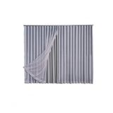 Cortina Blackout Com Voil 6,00x2,70 Para Trilho Duplo Marrom Escuro