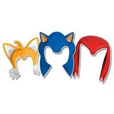Chapéu De Aniversário Sonic - 6 Unidades