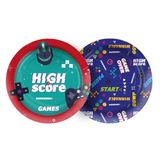 Prato Redondo Games 18cm - 12 Unidades