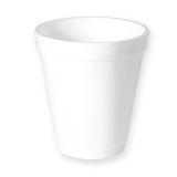 Copo De Isopor Descartável - 180ml - 25 Unidades
