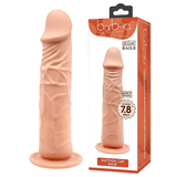 Vibrador Formato De Pênis 21cm Com Ventosa Realistico Texturizado Multivelocidade Baile Barbara