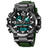 Relógio Masculino Esportivo Stryve 8025 Anadigi Led