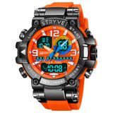 Relógio Masculino Esportivo Stryve 8025 Anadigi Led