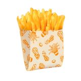 Embalagem De Papel Fritas 11cm X 10cm - 50 Unidades