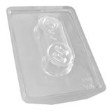Forma De Silicone Controle Gamer Snes - 6cm X 13,5cm - 4 Un