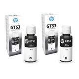 Kit 2 Tintas Originais Pretas Hp Gt3 1vv22al Gt5t Para Smart Tank 515, 519, 530, 615, Plus 551