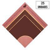Embalagem Para Ovo Coelho Clássico Rose 500g A 750g - 25 Un