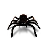 Aranha De Plástico Preta - 10 Unidades