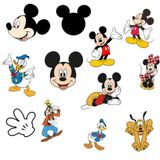 Mini Personagem Mickey Mouse 12 Unidades
