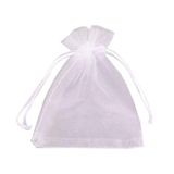 Saquinho De Organza Branco 15x18cm - 10 Unidades