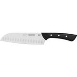 Faca Santoku Tramontina Aço Inox Solutta 7&#39;&#39; Preto