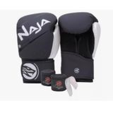 Kit Boxe Muay Thai Naja Black Line + Luva + Bandagem +