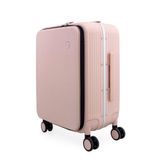 Mala De Bordo Com Localizador E Compartimento Para Macbook E Ipad, Originais Iplace, Rosa