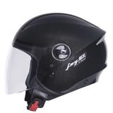 Capacete Moto Joy23 By Aberto Design Couro - Preto - 58