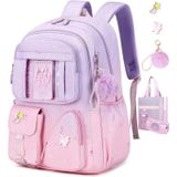 Conjunto De Mochilas Escolares Omkarsy Para Meninas Com Bolsa De Ombro E Caneta