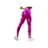 Leggings Push Up Com Design Tie Dye
