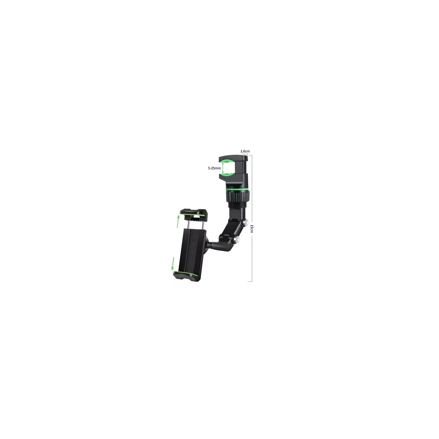 Suporte Para Celular Para Carro Irm Universal 360 Degree Rearview