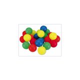 Pacote De Bolas De Sinuca De Plástico De 100 Cores Variadas De 5,5 Cm