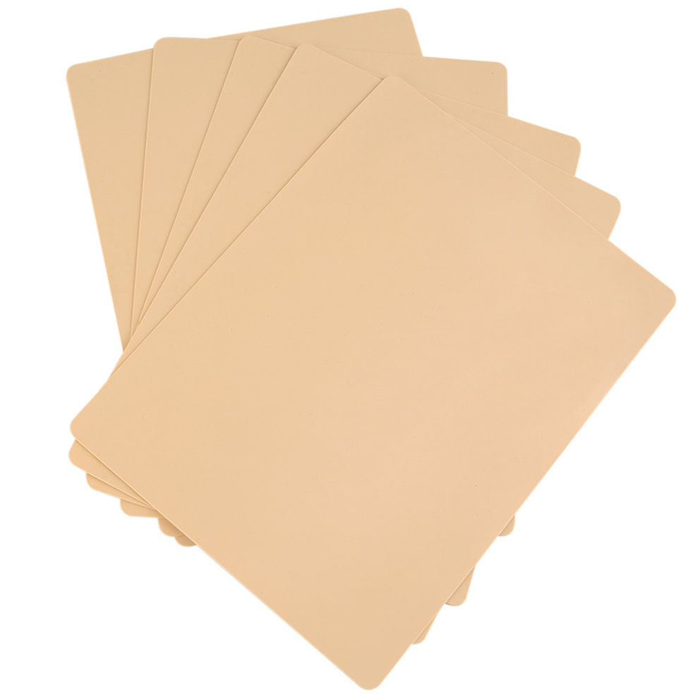 Tattoo Practice Skin, 5 Peças Para Sobrancelhas Cosméticas Permanentes