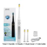 Escova De Dentes Elétrica Seago Sg-507 Usb Recarregável Para Adultos