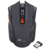 Mouse Óptico Sem Fio Para Jogos De 2,4 Ghz Para Pc - Preto
