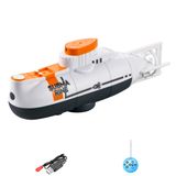 Barco Bote De Controle Remoto Rc Submarine Mini De 6 Canais