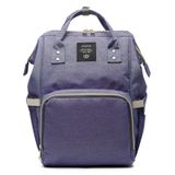 Mochila Para Mãe Ou Mulher Grávida De Grande Capacidade Oxford Violet