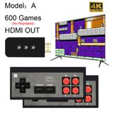 Tv Portátil Sem Fio De 8 Bits, Console De Jogos Clássico Com 2 Controles
