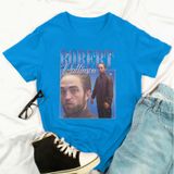 Camiseta De Moda Masculina Com Estampa Tom Pattinson - Algodão