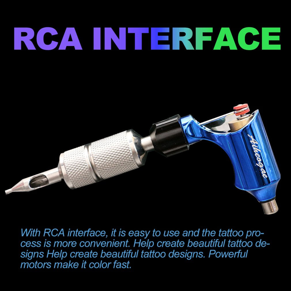 Máquina De Tatuagem Rca Interface Professional Portátil
